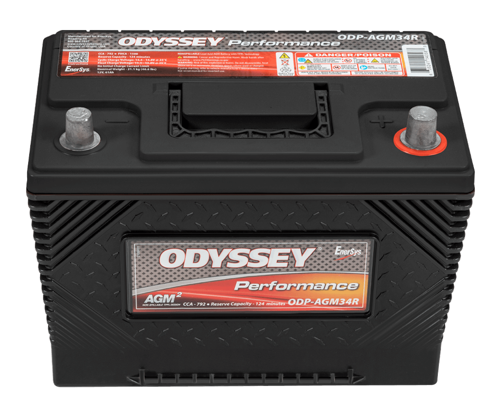 ODP-AGM34R-front-angle-top-battery ODP-AGM34R AGM TPPL Battery