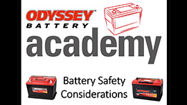 battery safety considerations